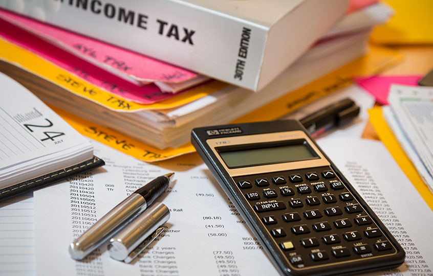 income tax book calculator